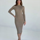 Nolita Ribbed Bodycon Dress