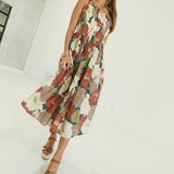 Celeste Midi Dress - Teal