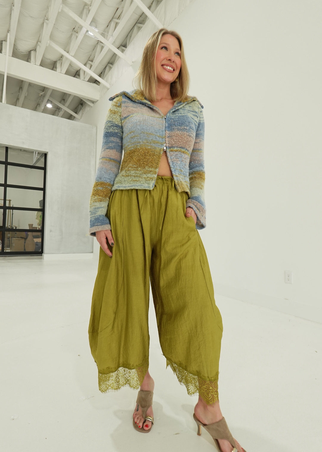 Bleecker Balloon Pants - Olive