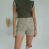 Natalie High Waisted Shorts