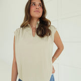 Jordana Blouse - Taupe