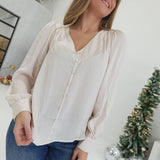 Woman's Dream Blouse - Champagne