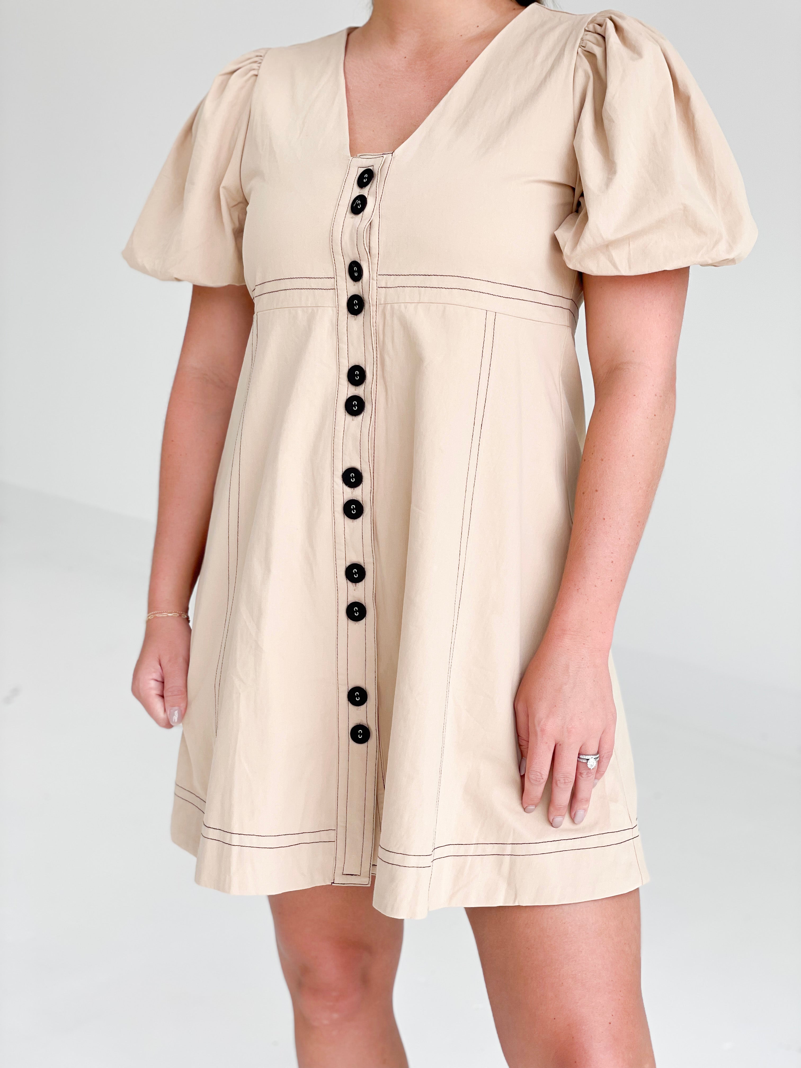 Marco Dress - Khaki