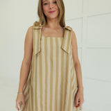 Tully Mini Dress - Taupe