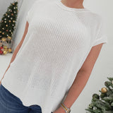 Can't Go On Sweater Top - Ivory