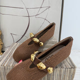Islander Raffia Flats - Mocha
