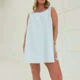 Fontana Swing Dress - Lt Blue