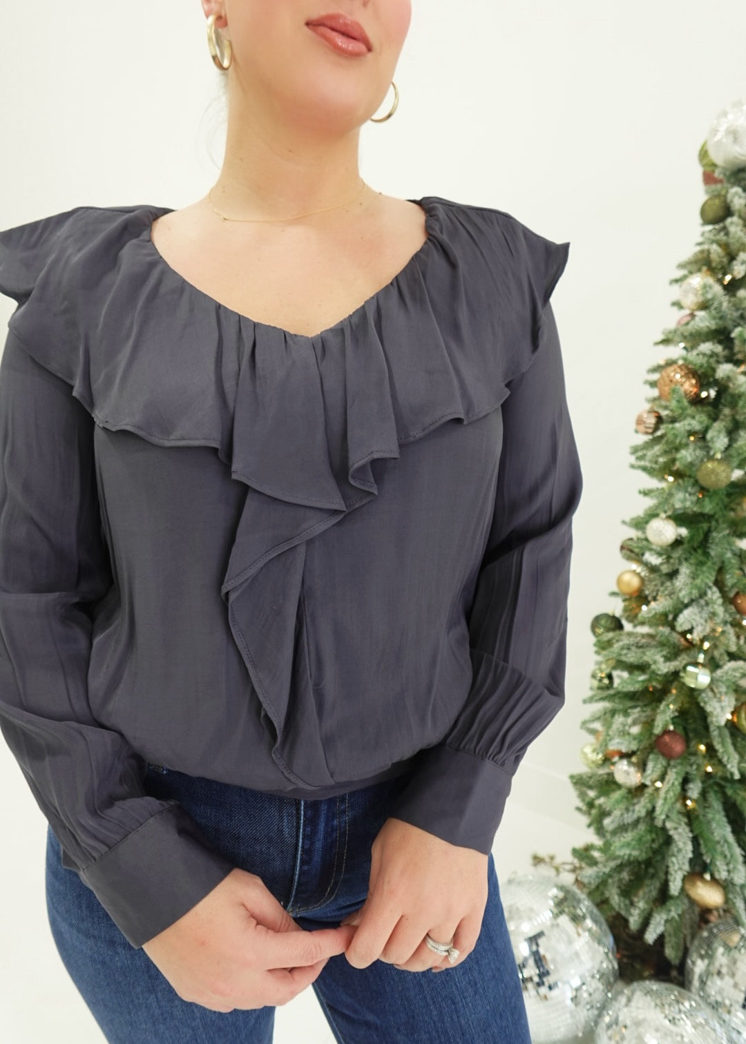 Fall of Famer Top - Charcoal