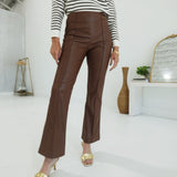 Foxy Flare Pants - Brown