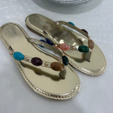 Crystal Cove Sandal - Gold/Metallic