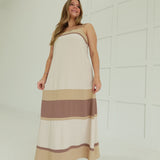 Nellie Neutral Maxi Dress