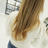 Brynn Cropped Sweater - Cream