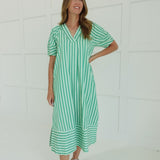 Ida Midi Dress - Green