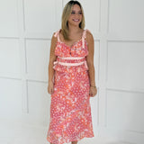 Tanzy Skirt Set - Orange