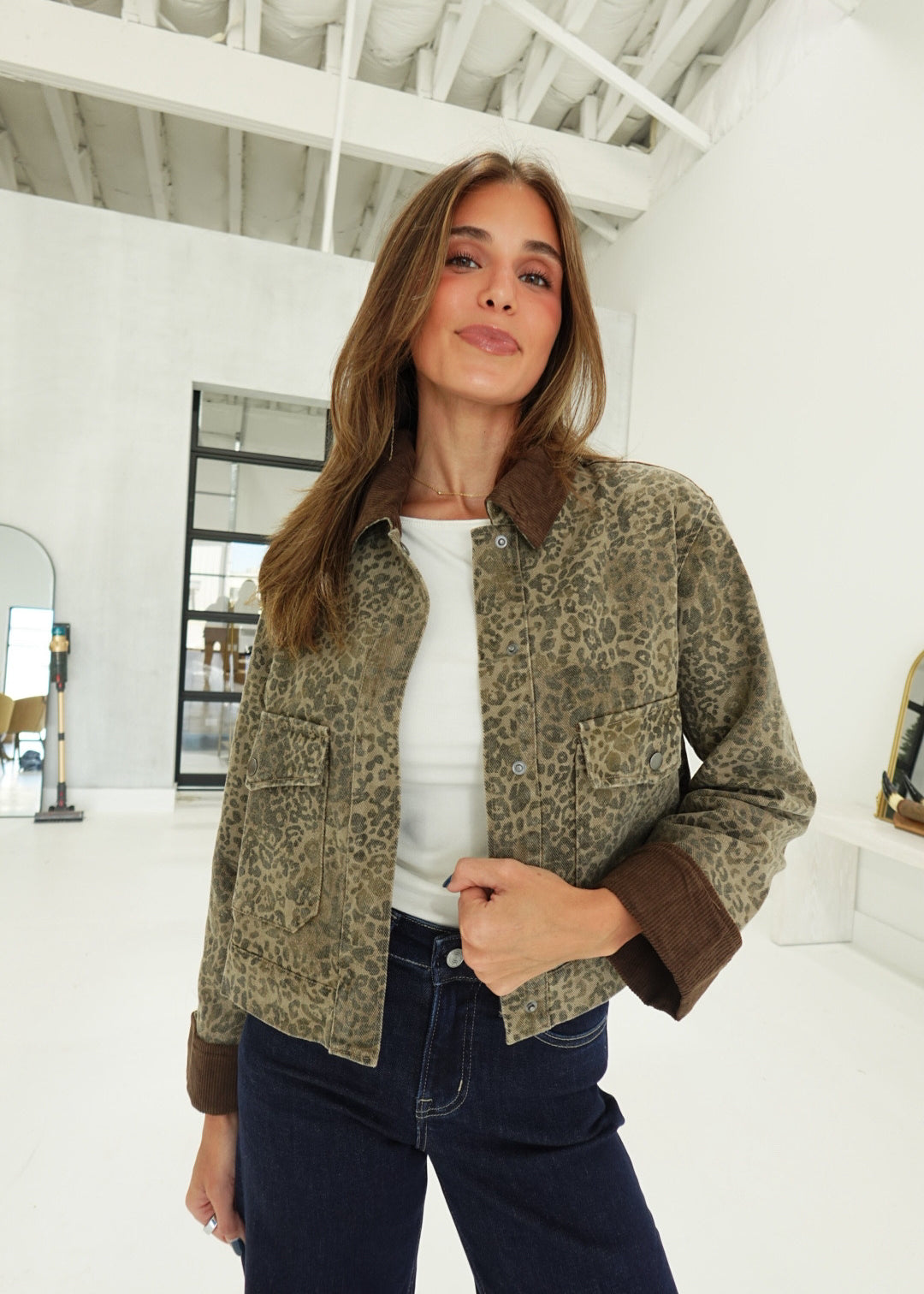 Prominence Leopard Jacket