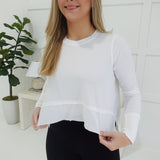 Side Quest Top - White