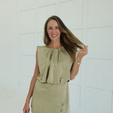Darcie Romper Dress - Taupe