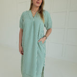 Ida Midi Dress - Green