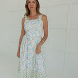 Mulberry Floral Print Dress