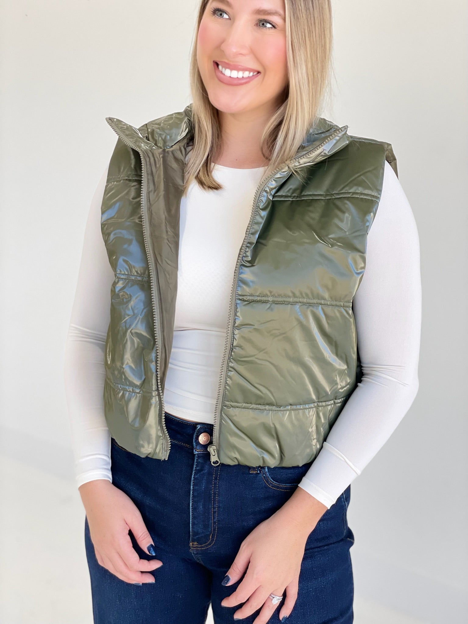 Shell Shock Vest - Olive