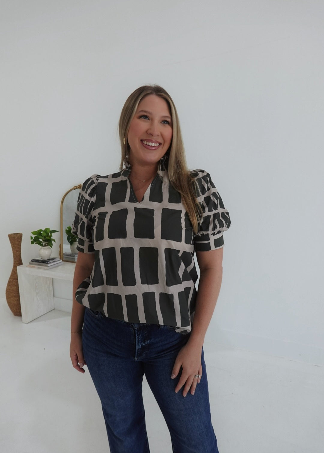 Your Muse Blouse - Olive