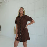 Bravos Suede Mini Dress
