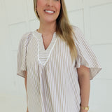 Eastside Top - Taupe