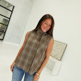 Amherst Plaid Top