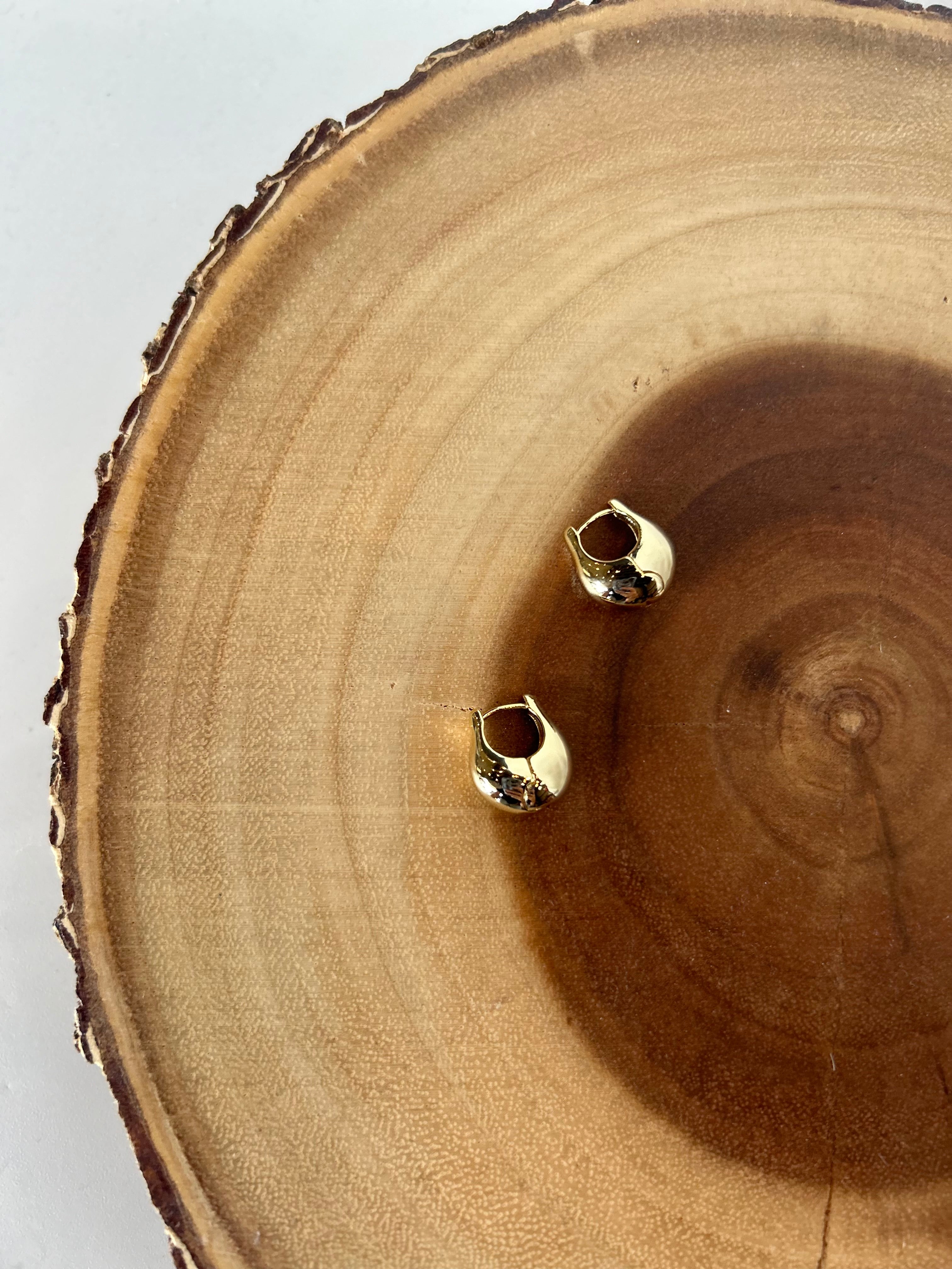 Chunky Hinge Hoops