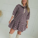 Breakers Floral Dress - Brown