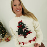 Merry + Bright Graphic Sweater