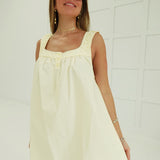 Fontana Swing Dress - Lt Yellow