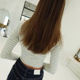 Kat Striped Top - Butter