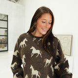 Foxborough Sweater - Chocolate