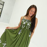 Walsch Maxi Dress - Olive