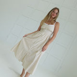 Muriel Striped Dress - Khaki