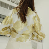Tonie Jacquard Blouse