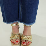 Claiborne Espadrille Wedge - Gold