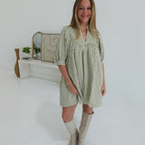 All Occasions Mini Dress - Olive