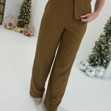 Ingrid Pant Set - Latte