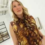 Monarch Sleeveless Blouse