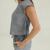 Sandy Side Of Town Set - Navy