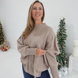 Side Quest Sweater - Ash Mocha