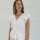 Blaine Bubble Sleeve Top