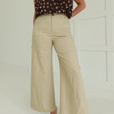 Sterling Cropped Pants - Taupe