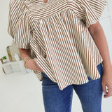 Be Distinct Top - Tan