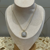 Square Pendant Necklace