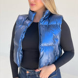 Urban Puffer Vest - Blue