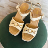 Claiborne Espadrille Wedge - Bone