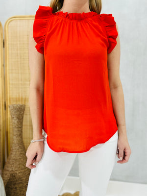 All About Me Blouse - Red